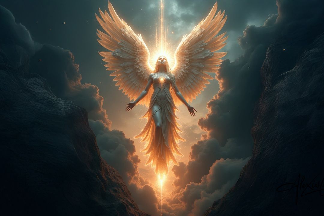 Beginner learning to recognize angel numbers on digital clock showing spiritual guidance