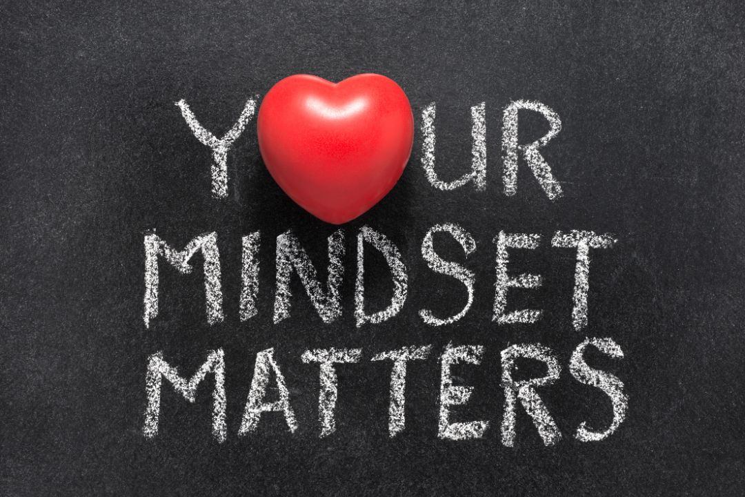 person experiencing mindset shift spiritual awakening consciousness transformation